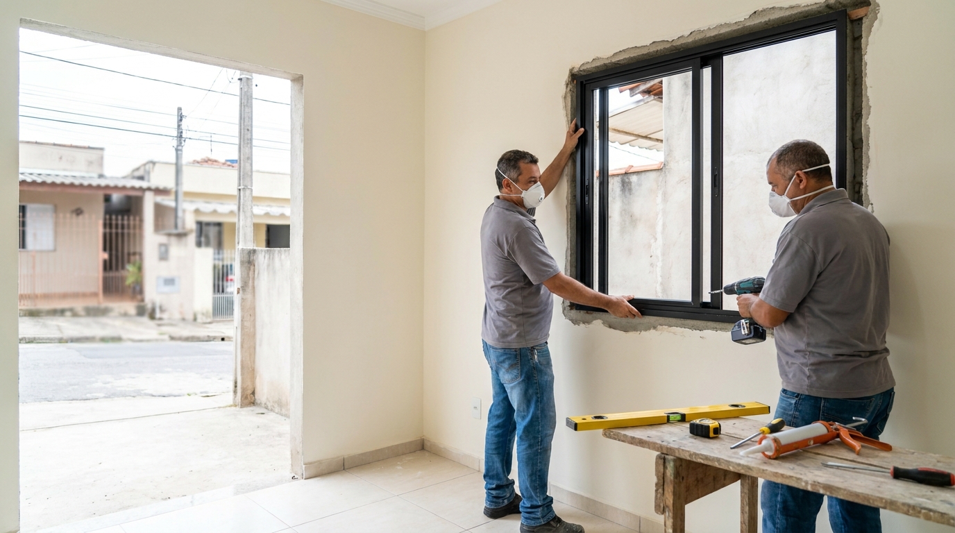 Esquadria De Aluminio Fume em Ipatinga‑MG