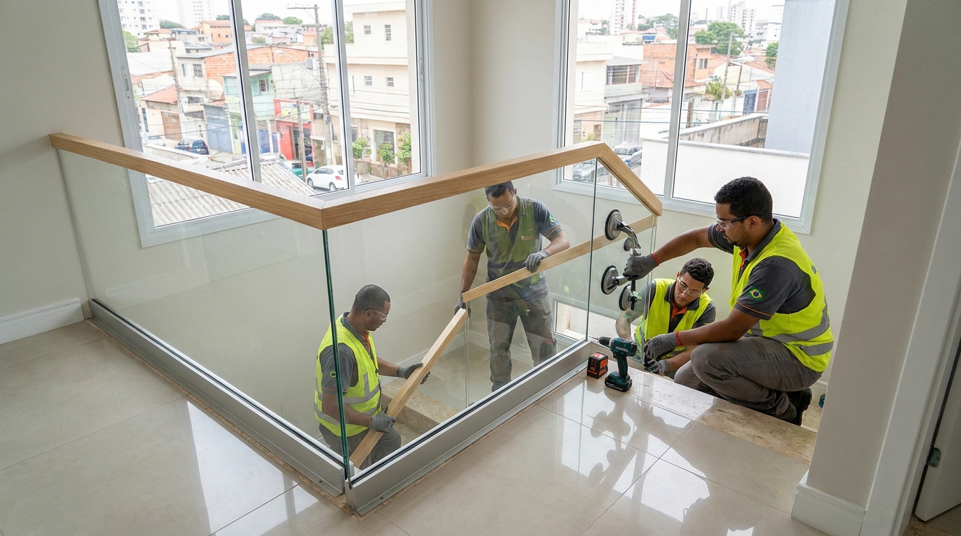 Guarda Corpo Com Botoes em Ipatinga‑MG
