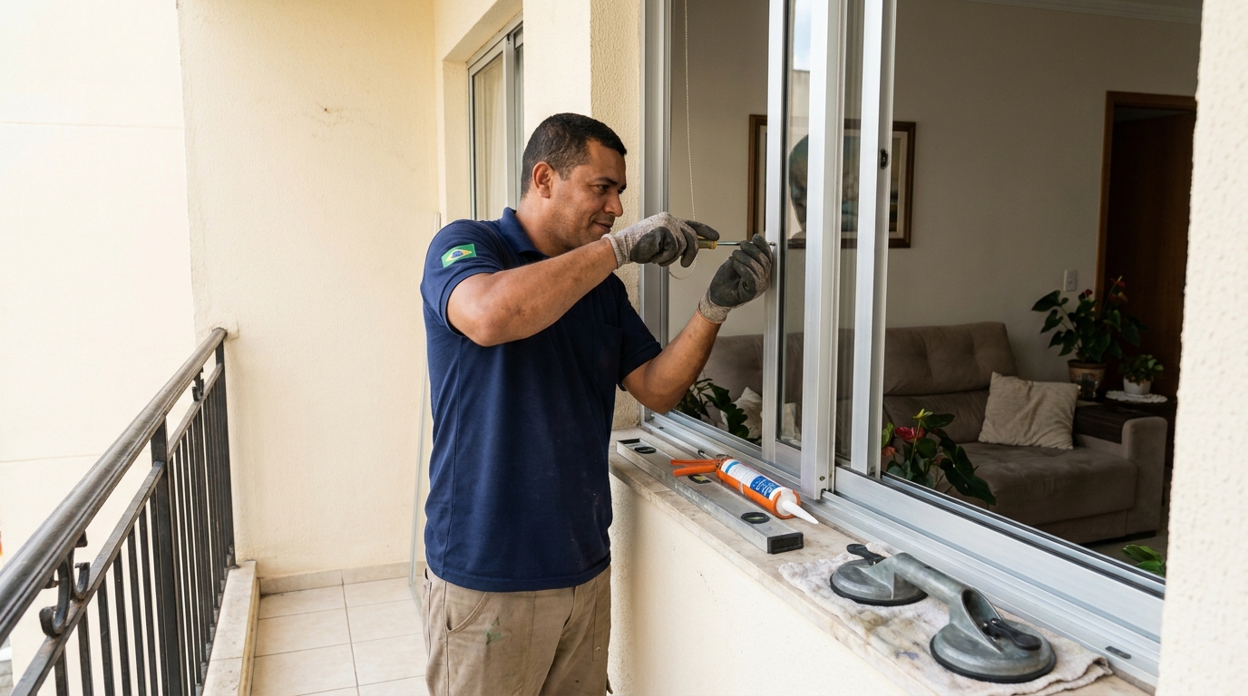 Janela Basculante De Vidro em Ipatinga‑MG